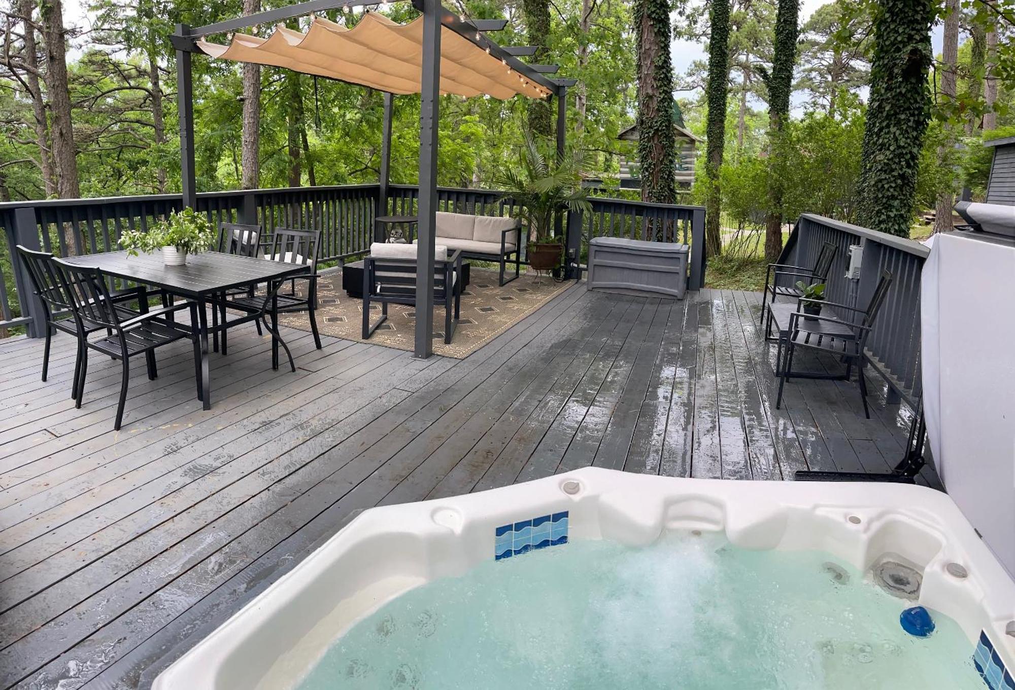 Adventure Cabin 5 - King W Private Hot Tub Vila Eureka Springs Exterior foto